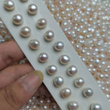 10PCS Baroque Pearl Beads 7-9mm DIY Earrings Nature Freshwater Pearls