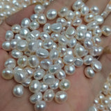 10PCS Baroque Pearl Beads 7-9mm DIY Earrings Nature Freshwater Pearls