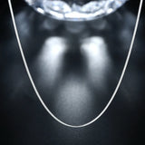 10PCS Silver Snake Chain Necklace 16-30 Inches Fine Jewelry
