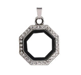 10PCS Magnetic Glass Floating Locket Pendant Jewelrys