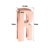 10PCS/lot Plain Rose 30MM Slide Letters A - For DIY Charms Bracelet