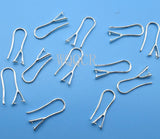 10PCS K Earrings Hooks with Cubic Zirconia DIY Jewelry Accessories