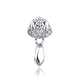 10PCS Minimalist Torch Flower Clip 18*9mm