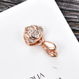 10PCS Minimalist Torch Flower Clip 18*9mm