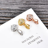 10PCS Minimalist Torch Flower Clip 18*9mm
