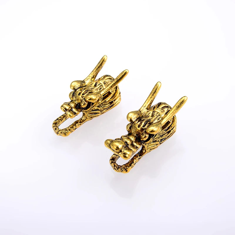 10PCS/package Alloy Dragon Beads for Bracelets DIY