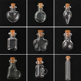 10PCS Small Glass Bottles with Corks