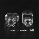 10PCS Small Glass Bottles with Corks