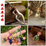 10PCS Small Glass Bottles with Corks