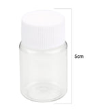 10Pcs 15-300ml Clear PET Bottles for Crafts - Empty Spice Jars