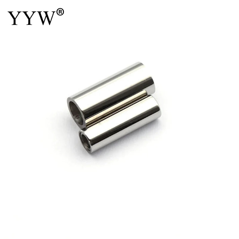10PCs/Bag Stainless Steel Magnetic Clasp 3-6mm 8 Colors
