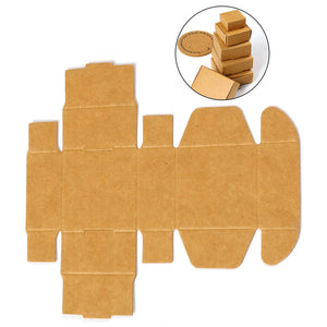 10PCs Multicolor Paper Jewelry Gift Packing Square Storage Boxes