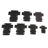 10PCs Multicolor Paper Jewelry Gift Packing Square Storage Boxes