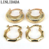 Geometric Hoops Earrings Gift Jewelry Round Hoop Earring for Women Girls
