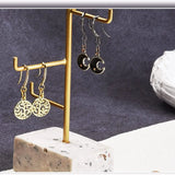 10Pairs CZ Earring Hooks Horizontal Loop for DIY Earrings