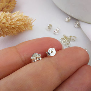 10Pc 925 Silver Earring Backs Secure Locking Studs Butterfly Earring Nut Stop