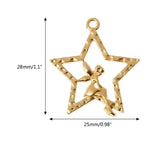 10Pc Fairy Star Resin Frame Pendant for Jewelry Making