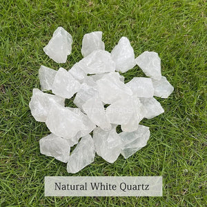 10Pc Natural Rough Stone 3-5cm Minerals Specimen Crystal Quartz Rough Rock