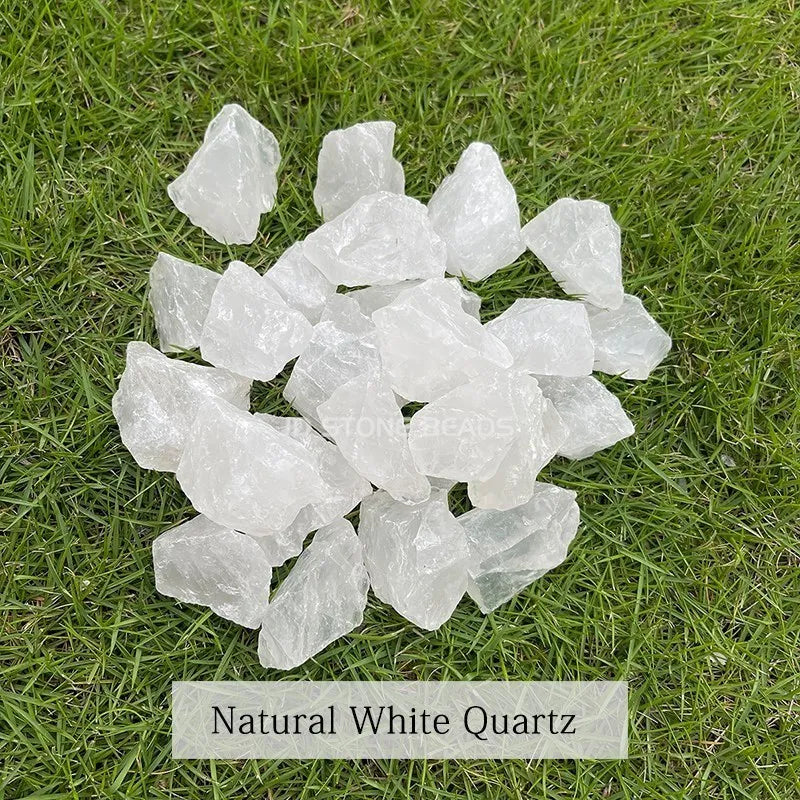 10Pc Natural Rough Stone 3-5cm Minerals Specimen Crystal Quartz Rough Rock