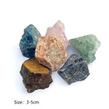 10Pc Natural Rough Stone 3-5cm Minerals Specimen Crystal Quartz Rough Rock