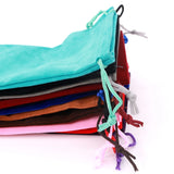 10Pcs 10*16cm Velvet Drawstring Bag Jewelry Bags Christmas Wedding Gift Bags