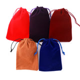 10Pcs 10*16cm Velvet Drawstring Bag Jewelry Bags Christmas Wedding Gift Bags