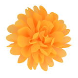 10Pcs 10Cm Large Chrysanthemum Flower Chiffon DIY Apparel Corsage Supplies