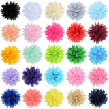 10Pcs 10Cm Large Chrysanthemum Flower Chiffon DIY Apparel Corsage Supplies