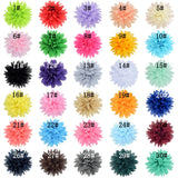 10Pcs 10Cm Large Chrysanthemum Flower Chiffon DIY Apparel Corsage Supplies