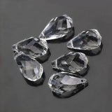 10Pcs Crystal Glass Teardrop Beads Jewelry Making Earring Necklace DIY