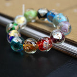 10Pcs 12mm 14mm Round Red Lampwork Glass Beads for jewelry making