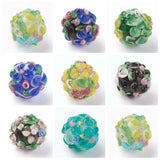 10Pcs Petals Flower Lampwork Glass Beads for DIY Jewelry Making