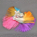 10Pcs 13mm Silk Tassel Fringe for DIY Key Chain Earrings Pendant
