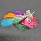 10Pcs 13mm Silk Tassel Fringe for DIY Key Chain Earrings Pendant