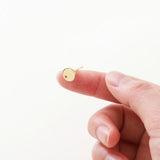 10Pcs Frosted Ear Stud Earring Hooks for Jewelry Making DIY