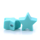 10Pcs 14mm Silicone Beads Teething Dummy Teether Baby Accessories