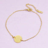 10Pcs Stainless Steel Adjustable Bracelets with Extender for Women Girl