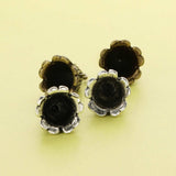 10Pcs 15MM Antiqued Silver Bronze Beads Cap DIY Alloy Beading Supplies