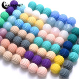 10Pcs Silicone Teething Beads for DIY Pacifier Clip