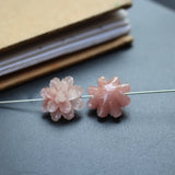 10Pcs 17mm Multi-Color Coral Sunflower Beads DIY Jewelry Making