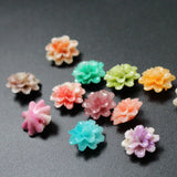 10Pcs 17mm Multi-Color Coral Sunflower Beads DIY Jewelry Making
