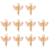 10Pcs Enamel Glazed Cupid Charms - Angel Charm DIY Earrings Pendants