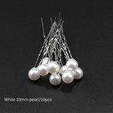 Pearls Hair Combs Bridal Headdress Wedding Hair Sticks Jewelry Set