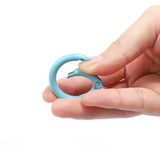 10Pcs 20/25/33mm O Ring Lobster Clasp Keychain Spring Clasp DIY Keyring