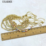 Colorful Eyes Bracelet Jewelry for Women Enamel Plated Brass Boho Style