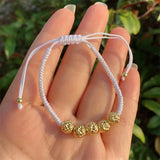 10Pcs Colorful Lucky Braided Rope Bracelet