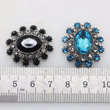 10Pcs DIY Jewelry Accessories Flat Back Rhinestone Acrylic Wedding Decoration
