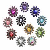 10Pcs DIY Jewelry Accessories Flat Back Rhinestone Acrylic Wedding Decoration