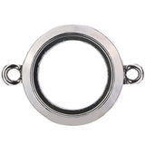 10Pcs 25mm Plain Glass Floating Memory Locket Pendant