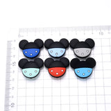 10Pcs Mouse Shape Silicone Beads for Teether DIY Baby Jewelry